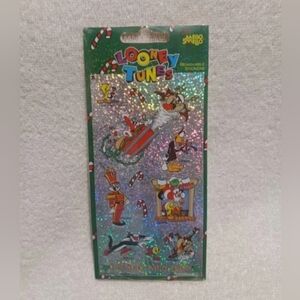 Vintage Looney tunes christmas removable stickers # 2